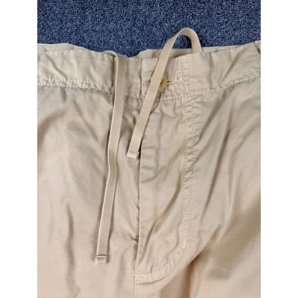 Banana Republic Vintage Y2K Paratrooper Cargo Pants Khaki Tan 38x30 Mens